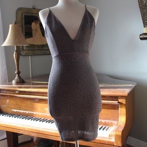 Grey Sparkly Dress